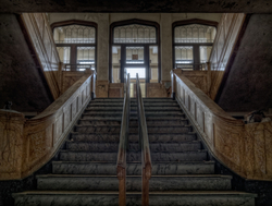 Norwich State Hospital (Preston, CT) | Administration Grand Staircase