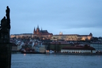 Prague at dusk