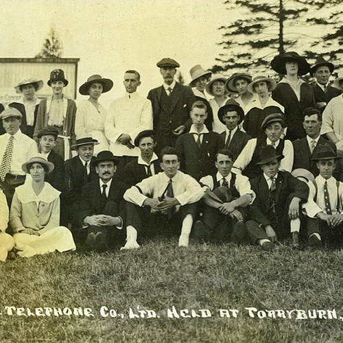 Almost a century has passed since this annual picnic day photo was snapped at Torryburn in Saint John, New Bunswick o…