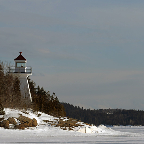 The McColgan Point Lighthouse was erected in 1913 and is situated near the narrow channel that passes between the Kin…