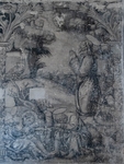 Sala profundis, W wall mural, Agony in the Garden
