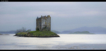 Castle Stalker in the Gloaming