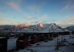 Last of the sun in Longyearbyen 4781