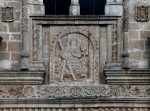 San Andrés, façade relief, St. Andrew