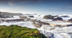 05 30x60 Canvas 2014-108Cp Storm at Ballintoy Harbour Co Antrim