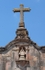 La Purísima Concepción, gable sculpture & roof cross