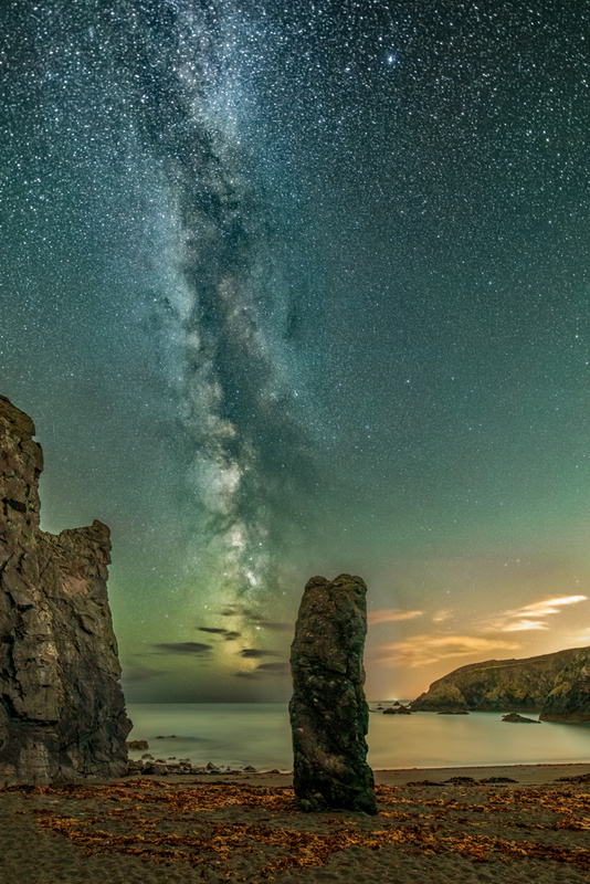 Milky Way Over Trá na Mbó, Copper Coast
