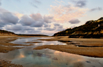 Low tide on the River Gannel at sunrise