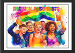 Norwich Pride LGBTQ+ Watercolour Paintings by Paul Duddell 109-12-2025