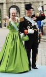 D-25 Q Margarethe II and Prince Henrik - Denmark