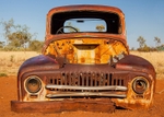 Wreck north of Alice Springs