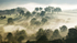 Longnor Staffordshire Autmn Mist