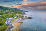 z3530 Evening Light over Steephill Cove