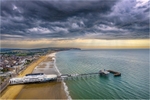 z4197 Morning Storm over Sandown Bay