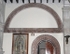 Santiago Apóstol, sacristy portal & lunette relief