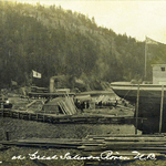 Big Salmon River Sawmill Wharf Fundy Trail Parkway