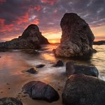 Between the Sea Stacks