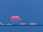 Moon rise over the Needles - D75_2414a