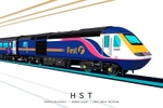 HST POWER CAR #43001 | BARBIE LIVERY | FIRST GREAT WESTERN