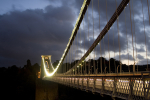Bristol landscape_Clifton Suspension bridge at dusk _B053_Ian Wade