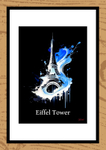 Eiffel Tower Ink Paintings by Artist Paul Duddell 102-06-2025