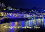 XM038 - Christmas lights at Looe