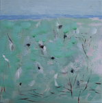 Flock of Dunlin
