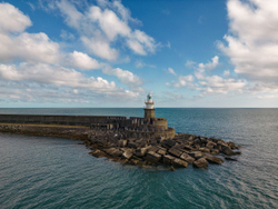 Fishguard North Breakwater Lighthouse
