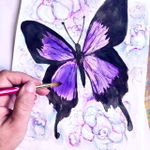 20 Paintings Series  ~ Butterflies portfolio