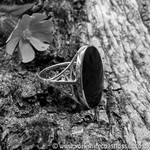 Whitby Jet Silver Rings portfolio