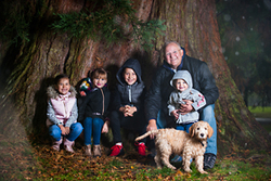 Benji and family photoshoot at Hazlehead Park portfolio