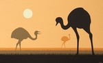 Silhuetas do Pantanal / Silhouettes of the Pantanal portfolio