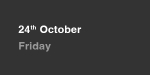 24th October portfolio