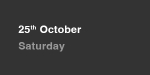 25th October portfolio