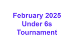 CDYL February 2025 Under 6s Tournament portfolio