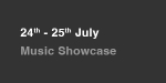 Music Showcase Weekend portfolio