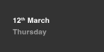 12th March portfolio