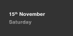 15th November portfolio