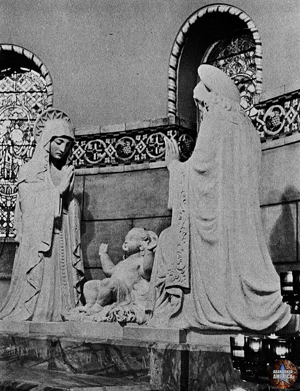 historical photos of the church of the transfiguration in philadelphia on matthew christopher murray's abandoned america