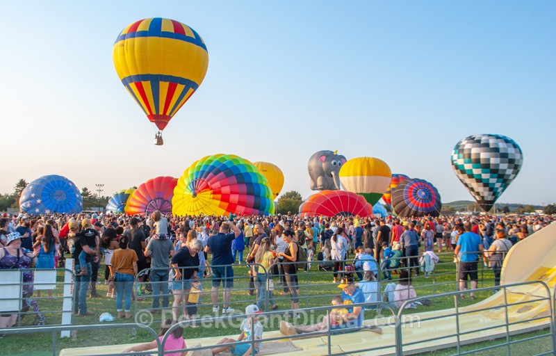 Up & Away - Saturday Evening Launch - Atlantic Balloon Fiesta - Atlantic International Balloon Fiesta