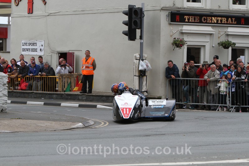 Karl BENNETT & Lee Cain - Sure Sidecar Race 2