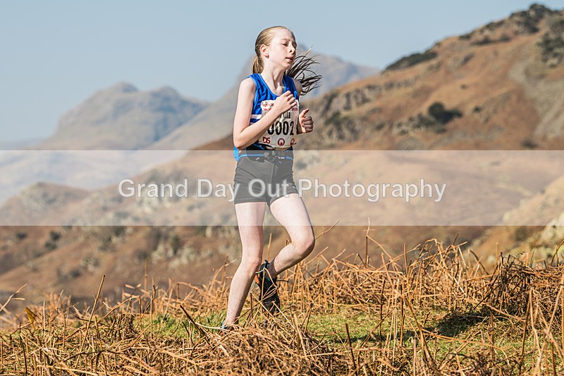 Elterwater-39 - Kendal Winter League Elterwater Under 13 Fell Race Sunday 9th March 2025