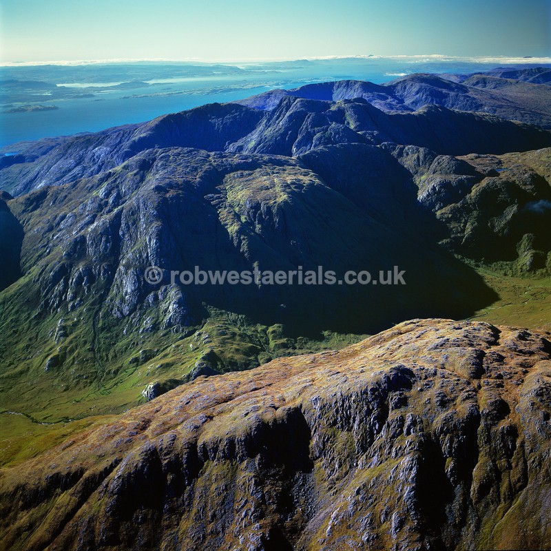 aerial pictures of Scotland Scotlands mountains hills moors highlands