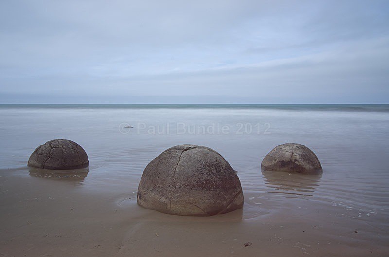 Moreaki Boulders - New Zealand South Island