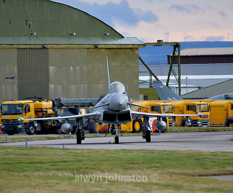 TYPHOON 7 - RAF LOSSIEMOUTH VISIT NOV 2017