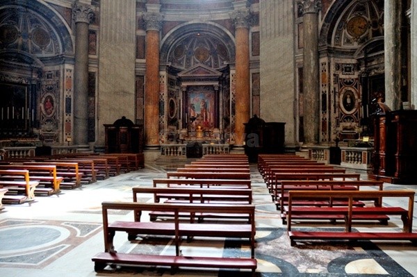 Left Transept - St. Peter's Basilica
