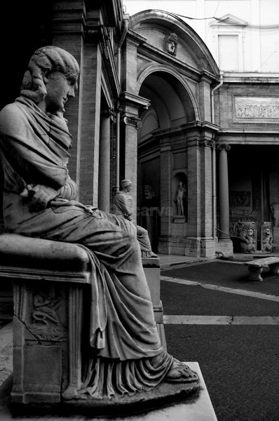 Waiting - Vatican Museum
