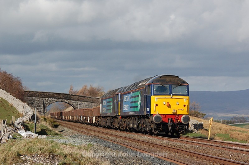 21.3.14 - 57007 & 57012 6K05 Carlisle - Crewe, Greengates - Greengates