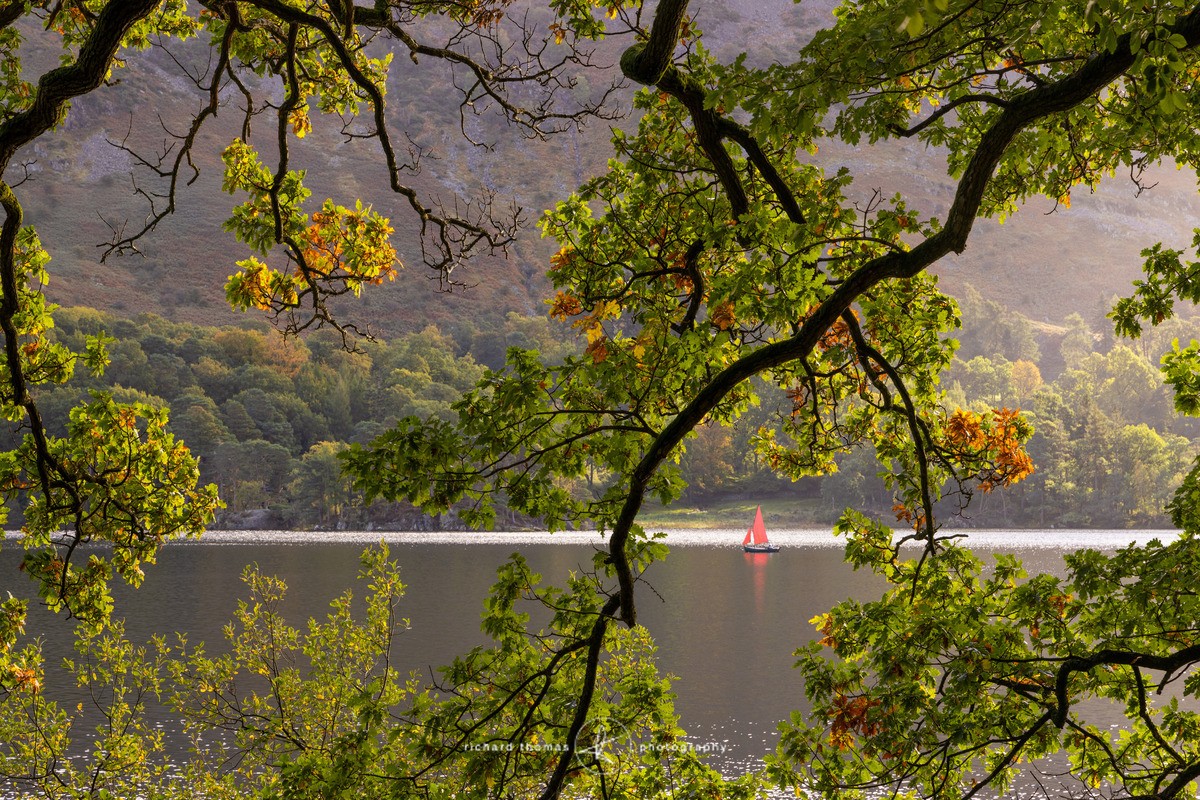 Ullswater Red sails - Lake District - Freshwater