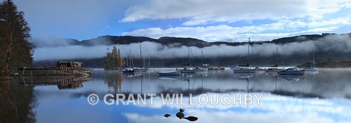 Loch Ness Panorama - Horizontal
